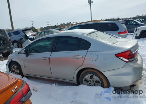 2013 Honda Civic Lx из США, поврежденный, VIN 2HGFB2F58DH561763